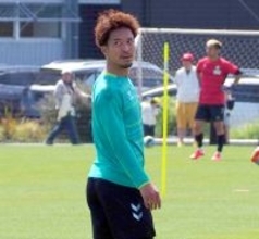 Ｊ１千葉・田口泰士　全体練習に合流「少しずつ良くなってきている」左肩のケガから復帰へ一歩前進