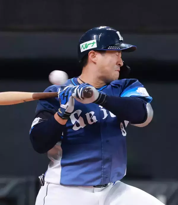 【西武】前日に死球を受けた渡部聖弥は「打撲」　スタメンは外れるもベンチ入り