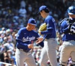 ドジャース救援陣崩壊　トライネン逆転被弾、ディアスまさかの３失点　「鋭さがなかった」とロバーツ監督