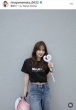 元ＴＢＳアナのへそ出しコーデに仰天！「引き締まったウエスト」「いや～ん」「天使」「超可愛い」山本里菜アナが“推し活”