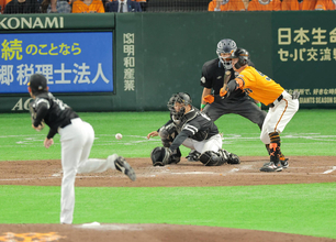 【巨人】珍プレー　球場係員がファウルと勘違いしてインプレーの球を捕球　ボールデッドで三振に
