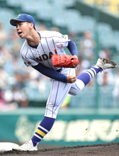 【甲子園】“魔球”武器に毎回１１奪三振　健大高崎・石垣聡志　手本にしたのはオリックスの若手右腕