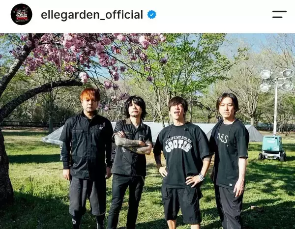 ＥＬＬＥＧＡＲＤＥＮ、ライブ当日に延期発表　ボーカル細美武士がのど不調「万全の状態でライブを行うことが難しい」２３日の名古屋公演