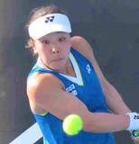 「【全豪テニス】２０２２年全日本女王　坂詰姫野　自身初の４大大会本戦入り　２時間５１分の激戦制す　女子予選」の画像1