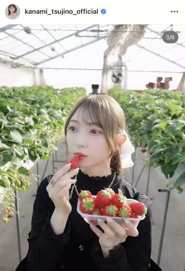 「いちごかと思ったら、、」とき宣・辻野かなみ、仲良しメンバーといちご狩り！「可愛すぎて幸せ」「好きすぎる！」