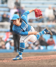 【日本ハム】山本拓実「ワセリンと近いんですけど…」“日焼け止め作戦”で花粉シャットアウト、１回０封７球斬り