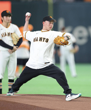 【巨人】ミラノ五輪日本人金メダル第１号の木村葵来が始球式「６０～７０点ぐらい」「本当は『１番』にしようと」