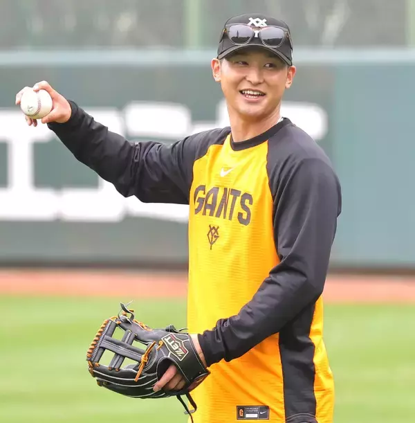 【巨人】復帰戦で左肩負傷交代の吉川尚輝、Ｇ球場でキャッチボールやノック「状態を確認できてよかった」