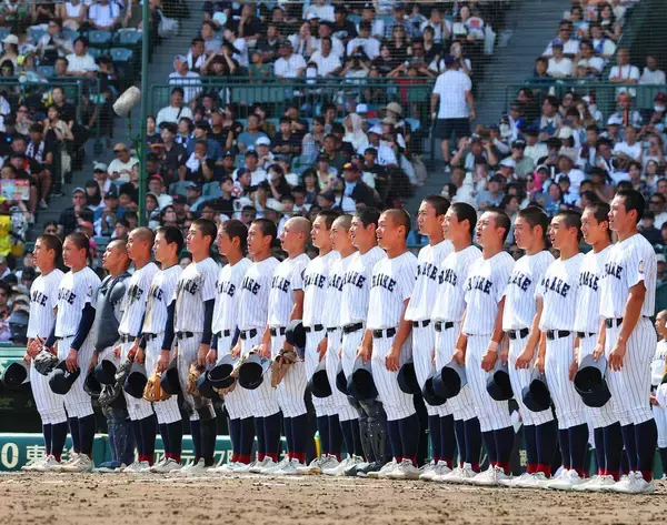 【甲子園】 熊本代表・有明　学校発バス７台で生徒約２００人がアルプス来場＆熱烈応援　初出場でベスト８入りへ大声援