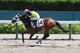 【札幌３Ｒ・３歳未勝利】リンが初Ｖ　松山弘平騎手＆深澤朝房オーナーのコンビでパンジャタワーの“前祝い”