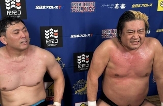 諏訪魔、８・２９大田区で潮崎豪と一騎打ちへ「タッグじゃモノ足りねぇ。次はサシで勝負したい」…７・１９後楽園