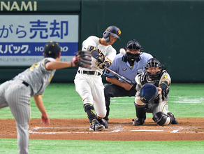【巨人】吉川尚輝、後半戦チーム１号で一矢　阪神・伊藤将司から今季２４イニング目で初得点　