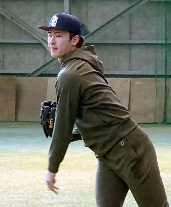 【楽天】３年目左腕・古謝樹の目標は「完走」　初の規定投球回達成へ体力強化