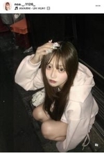 辻希美の長女・希空、ピンクコーデで足スラリ！