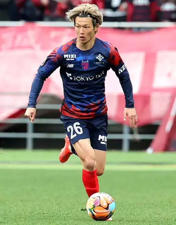 「ＦＣ東京、ＦＷ長倉幹樹が左ハムストリング肉離れと診断されたと発表　３・２２東京Ｖ戦で負傷」の画像