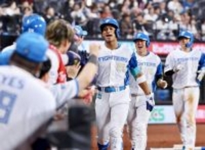 【日本ハム】伊藤大海が６回無失点で今季初勝利　万波４号３ラン＆郡司２号ソロで開幕７戦１８発はパ・リーグタイ記録