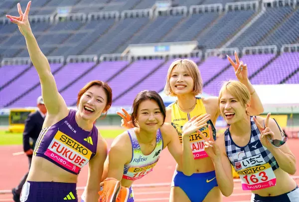 女子１００Ｍ障害は田中佑美が１３秒０３で優勝「落ちついてまとめ切れた」２位に福部真子、３位に清山ちさと…織田記念