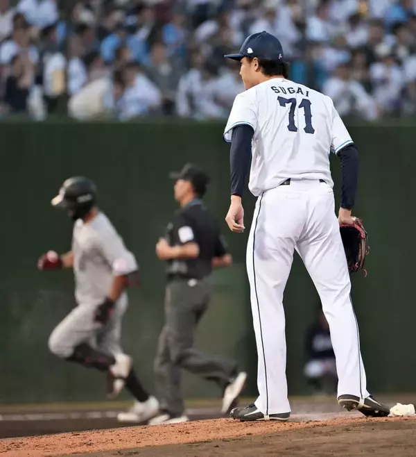 【西武】菅井信也が２回に山口航輝から被弾　県営大宮では７年ぶりの本塁打