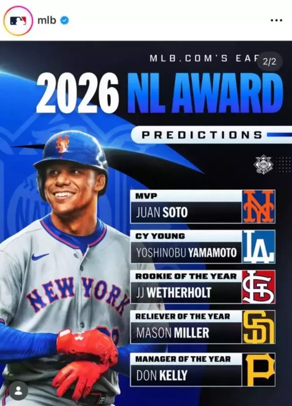 山本由伸が日本人初のサイ・ヤング賞？　ＭＬＢ公式が２６年タイトル予想…大谷翔平はまさかの“無冠”