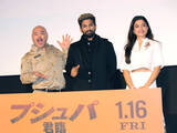 「「ＲＲＲ」超えの人気作出演の印俳優アッル・アルジュン、ラシュミカー・マンダンナが来日　日本愛語る」の画像1