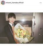 「浜辺美波、目黒蓮とダブル主演映画のオフショを公開　「感動しました」「まじでこの世で１番かわいい」「本当に素敵な作品」」の画像1