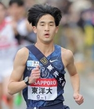 宮古島大学駅伝１区は東洋大の松井海斗が区間賞　「きょうは区間賞を取るつもりでした」