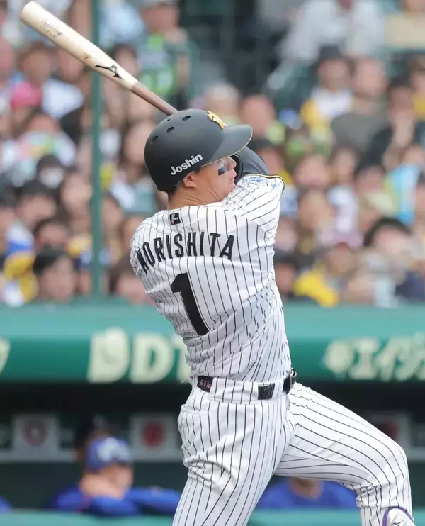 【阪神】中日に８８年ぶり開幕５連勝！　７回森下タイムリーで同点　木浪がＶ打　鮮やかに逆転　