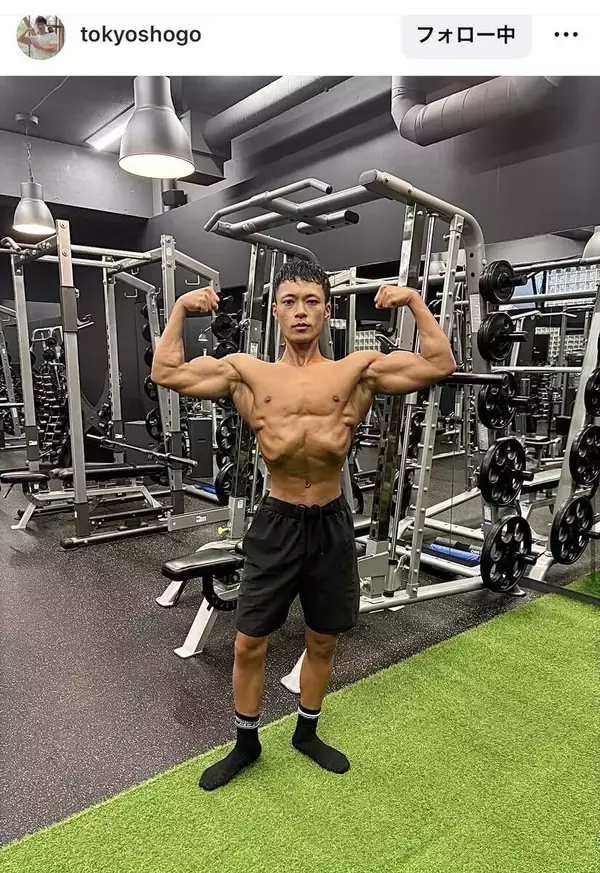ムッキムキ激変！「東京ホテイソン」ショーゴ「この状態をキープしながら」…「すごい」「超かっこいい」の声