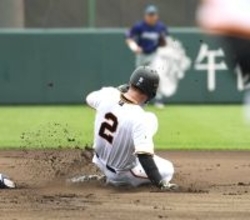 【巨人】吉川尚輝、復帰戦の初回に盗塁成功　昨年１０月に両股関節を手術…３軍戦