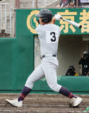 「【高校野球】大阪王者撃破の立命館宇治・東慶太はサイクル安打達成まであとワンベースも「意識はなかった」」の画像1