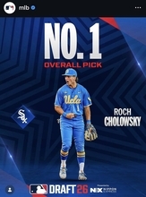 ＭＬＢドラフト全体１位でホワイトソックス指名の遊撃手は「親子ドラ１」村上宗隆の新同僚に　「傑出した才能と素晴らしい人間性」とＧＭ