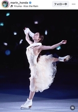 本田真凜の氷上ショットが「美の暴力」「妖精ですか？」「お姫様みたい」ネット沸く…現役復帰→宇野昌磨とアイスダンス挑戦で話題