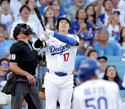 大谷翔平が２戦連続安打も４打席目まで本塁打なし　９４打席連続本塁打なしは１シーズンでは自己ワーストに