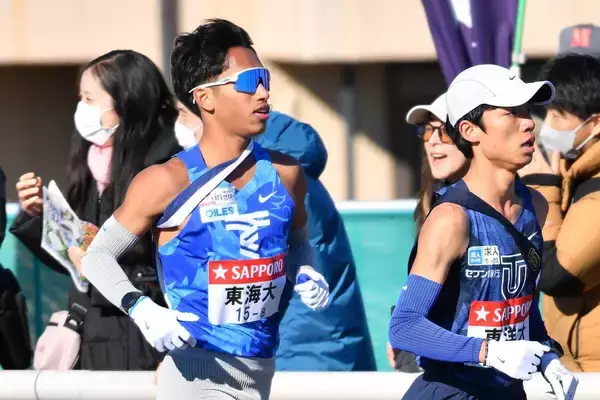 【箱根駅伝】東海大が５年ぶりシード獲得へ１１位に浮上　８区ロホマン・シュモン激走で１０位日大に１分差