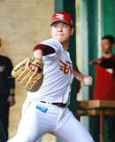 「【楽天】藤井聖が今キャンプノルマ「１０００球」に設定　投げて、投げて、投げて、投げて、投げて参ります！」の画像1