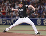 「【ソフトバンク】カーター・スチュワート　６回途中４安打１失点で降板　４勝目の権利「後続を打ち取ってくれたキム（木村光）、本当にありがとう」」の画像1