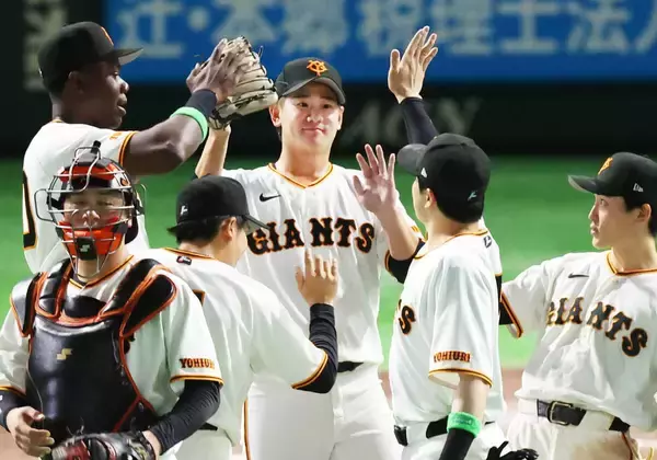 【巨人記録室】井上温大、日本人最大背番号「９７」完投勝利　球団最大は２２年のシューメーカー「９９」