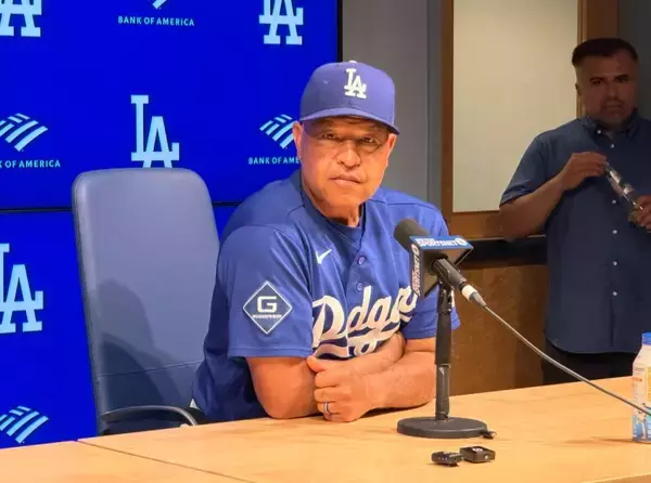 大谷翔平のスタメン外は「膝の痛みが理由」　ロバーツ監督が説明、本人からの申し出で決断「少し痛みがある」…前日の試合後に治療