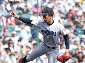 【甲子園】横浜・織田翔希、甲子園最速タイ１５６キロ　満員の聖地沸く　元監督・渡辺元智さんの弔い星へ準々決勝・花巻東戦に先発