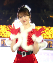 本田望結　今年のクリスマスの過ごし方は？「妹を誘ったら断られて…」　サンタワンピ姿でスケート披露