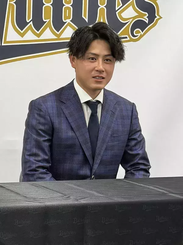 【オリックス】育成捕手・田島光祐が１０万円増でサイン「一日でも早く（支配下に）上がれるように」上原堆我、清水武蔵も更改