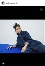 當真あみ、真っ赤なまつげで雰囲気ガラリ！「お～何か大人っぽい」「派手なあみちゃん」「マジかわいい」