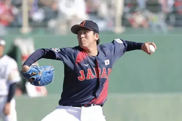 侍ジャパン２番手、西武・隅田知一郎は２回２安打無失点で降板　１５球で２安打１四球のライブＢＰから見事な修正