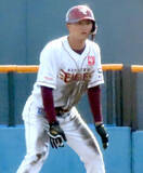 「【楽天】青野拓海が１軍初打席で先制二塁打　氷見高時代は２１世紀枠でセンバツ出場」の画像1