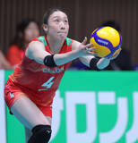 「【バレー】日本が開幕２連勝　石川真佑主将は両軍最多２２得点も「２セット目の入りが…」と反省　３５歳のセッター・栄絵里香もデビュー…ネーションズリーグ」の画像1