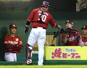 【楽天】石原彪が途中交代　アクシデント発生か　岸孝之を好リード＆犠打で貢献