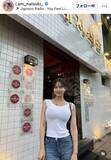 「“令和の峰不二子”「どうなっとんねん！」タンクトップ姿にくぎ付け「あら」「最高です」スタイル強調…阿部なつき」の画像1