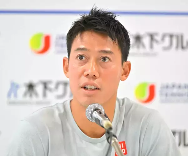【テニス】錦織圭、最後に対戦したい選手を即答「やっぱり憧れの選手は１人」　現役ラスト大会３０日開幕