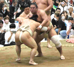 神奈川出身の湘南乃海　「中学の体育の先生も来てくれた」ご当所の秋巡業で９番、十両落ち確実の九州場所で巻き返し誓う
