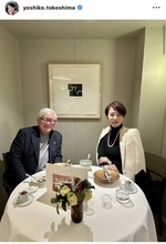 ５０代で初婚の床嶋佳子、医師の夫とパリ旅行を満喫「忘れられない日になりました」